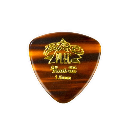 D'Andrea PRO-346 Rounded Triangle Plec, 12-Piece, Shell, 1.5mm