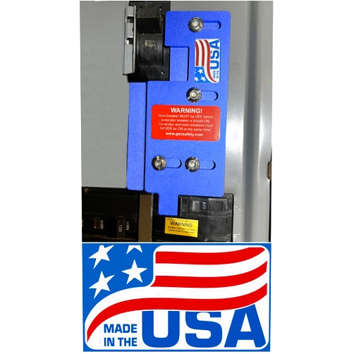 GenSafety Generator Interlock Kit for Square D 150 Amp and 200 Amp Panels with 3 1/4
