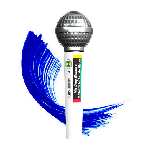 Black Radiance Cross Colours Mic Drop Mascara - Check 2 Blue