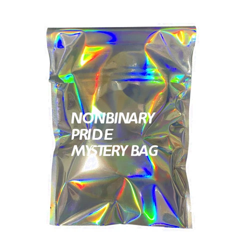 LGBT UNICORNS Nonbinary Mystery Bag - LGBT UNICORNS Perfect Gay Pride Stuff Blind Bag Gift for Enby Friends & Chosen Family Coming Out, Lgbtq Accessories for Pride Parade Month Awareness Week & Visibility Day