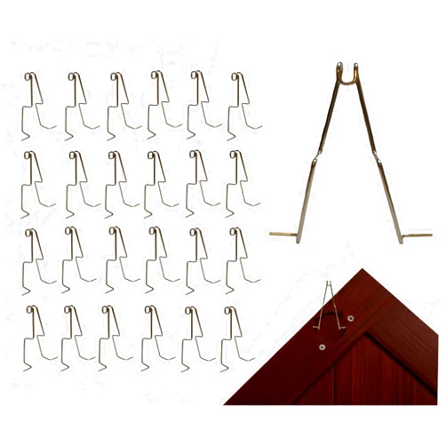 Mitoltpoci Upgrade 24 Pack Heavy-Duty Cabinet Door Painting Hangers, 6