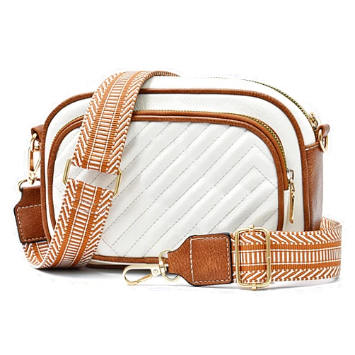 LoZoDo Women Small Crossbody Purse with 2 Bag Straps, Designer Bee Purses, Trendy Cell Phone Purse Shoulder Handbags for Ladies