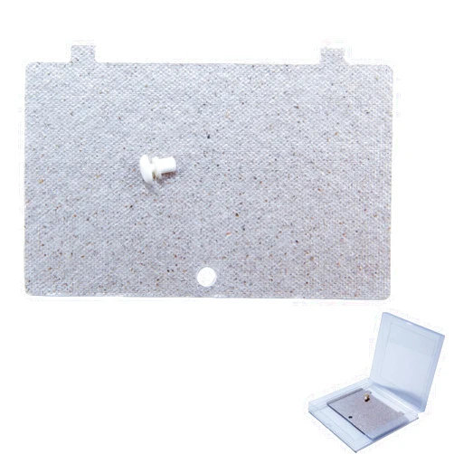 SOEOAOL 00617090 Microwave Waveguide Covers. Fits Bosch microwaves.4-1/8 x 2-5/8 Inches (Thickened). PE Box Packaging.Equipped with one Microwave Locking Buttons，Compatible with Multiple Models
