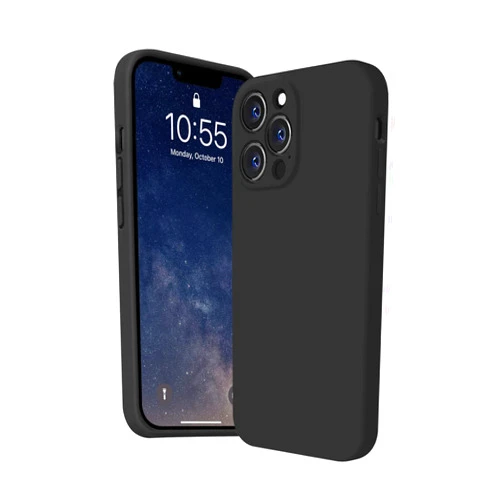 YUNMARY Compatible with iPhone 13 Pro Max Case 6.7 inch(2022),Liquid Silicone Gel Rubber Full Body Protection Shockproof Drop Protection Case(Black)