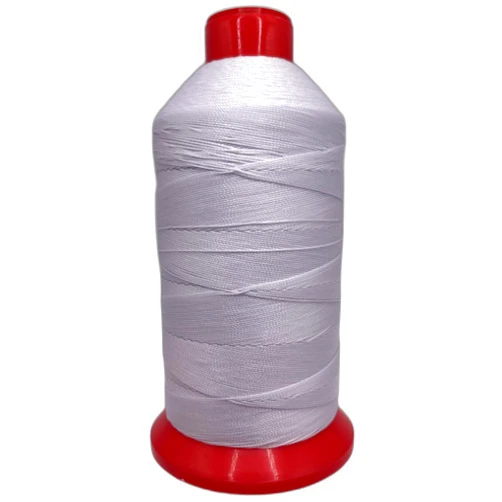 Item4ever Bonded Nylon Sewing Thread #92 T90 1850yds for Outdoor, Upholstery (White)