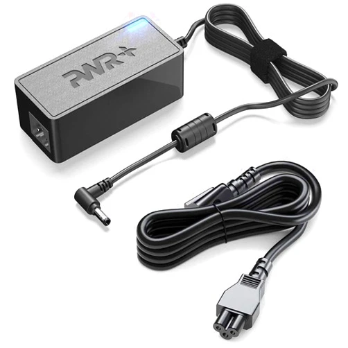 PWR+ 65W AC-Adapter-Charger for Toshiba-Satellite C55 C655 C855 S55 P55W E45W A665 L655 PA3822U-1ACA PA3714U-1ACA PA3917U-1ACA PA5177U-1ACA Laptop Power Supply Cord 19V UL Listed 12Ft Extra Long