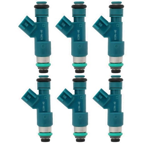 KFKGF 6PCS Fuel Injector for Land Rover for LR2 2008-2012 - FJ1032 Fuel Injector Kit 4 Holes