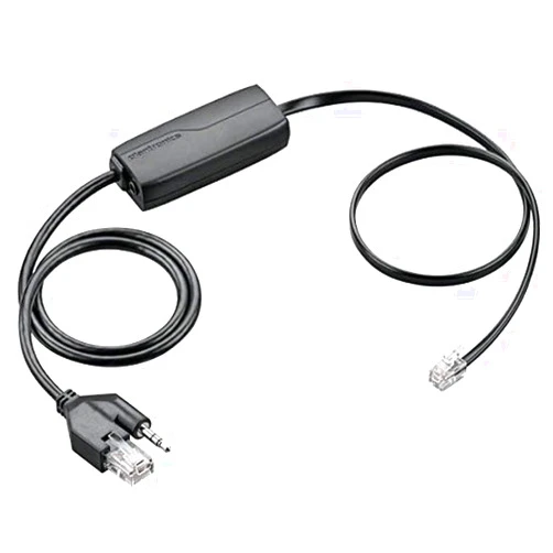 Poly Plantronics APD-80 Electronic Hook Switch Adapter (87327-01),Black