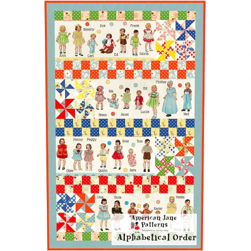 American Jane Patterns Alphabetical Order Quilt Pattern by Sandy Klop from American Jane Patterns 37