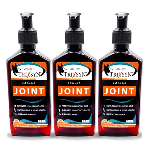 TRIXSYN Canine for Dogs - Hip and Joint Care - 6 fl oz, 3 Pack, 216 Day Supply