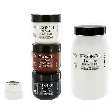 Buckleguy Seiwa Tokonole Leather Burnishing Gum, Multiple Sizes & Colors Black, 120mL Multi