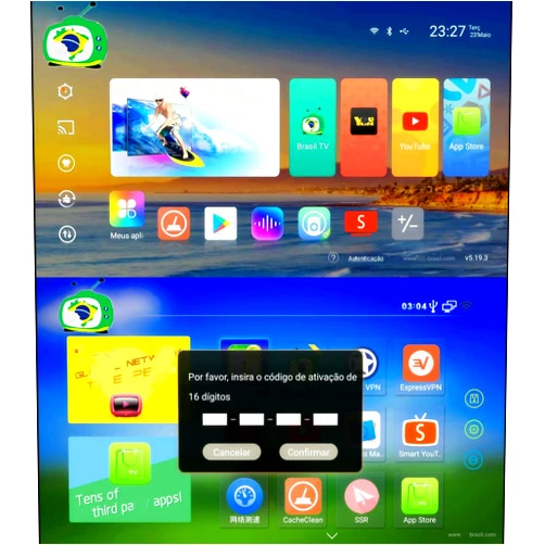 Kiaens Brazil IP-TV Renew Activate Code One Year Brasil IP-TV App Renew Remote Control The Code is use for H3/5/6+/7/8/9, H.A.1/2/3,IP-TV 5/6/8