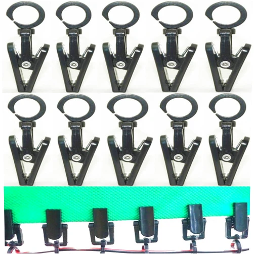 SOMIMOSA Pack of 20: RV Trailer Party Light Holders - Hanger Hooks & Clips for Awnings, Camper Curtains, Klippy Rods & More，Effortlessly Hang from Awnings