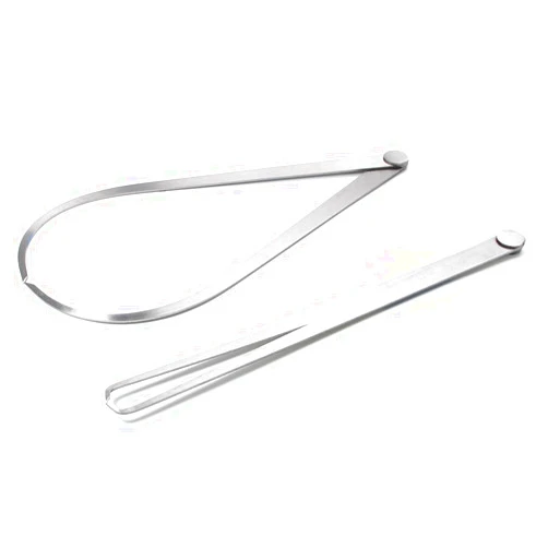 Utoolmart 300mm 12-inch Inside Outside Caliper Stainless Steel Firm Friction Joint Measuring Tool 1 Pair