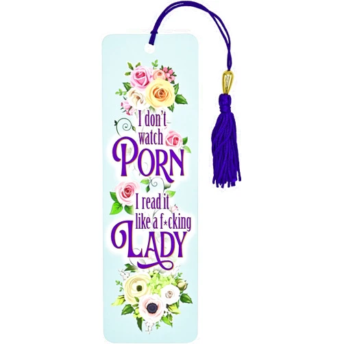 By Peter Pauper Press (Author) I Don't Watch Porn Beaded Bookmark