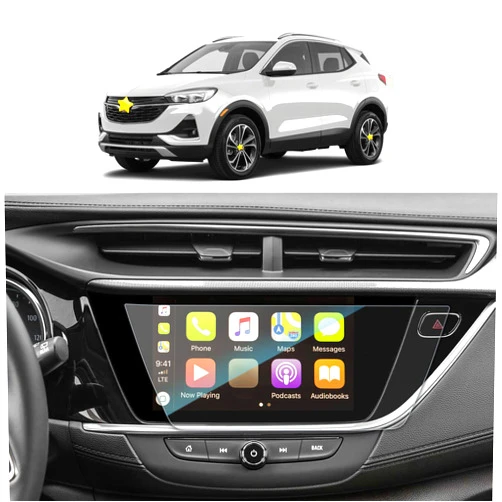 SKTU Screen Protector for 2020-2022 2023 Buick Encore GX Navigator Display Buick Encore GX 2023 Accessories Tempered Glass Anti-Scratch HD Clear