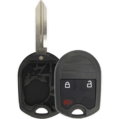 KeylessOption Just the Case Keyless Entry Remote Head Key Combo Fob Shell