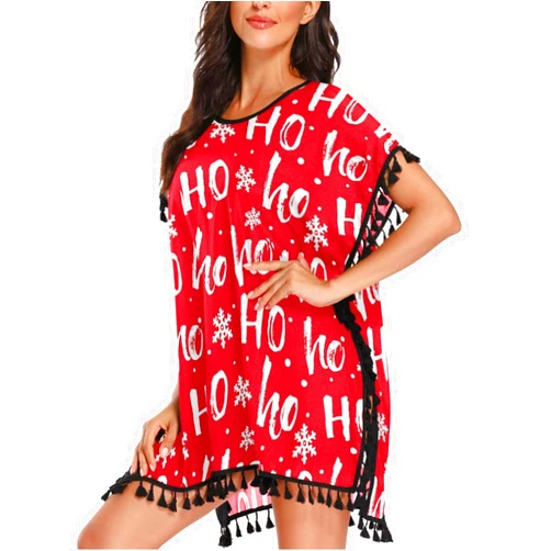 ZzWwR Women's Stylish Fashion Chiffon Tassel Beach Bikini Swimwear Bathing Suit Cover up
