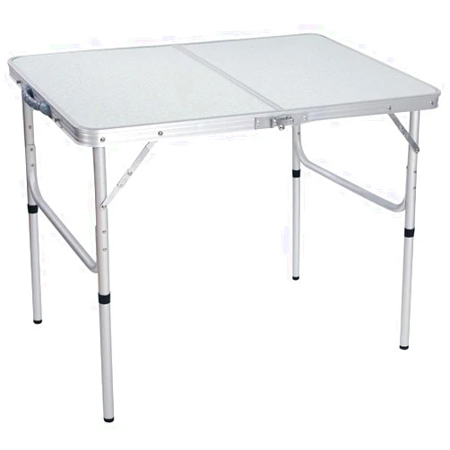 REDCAMP Folding Camping Table, 3ft Portable Aluminum Outdoor Folding Table Camp Table Adjustable Height Lightweight for Picnic Cooking Beach