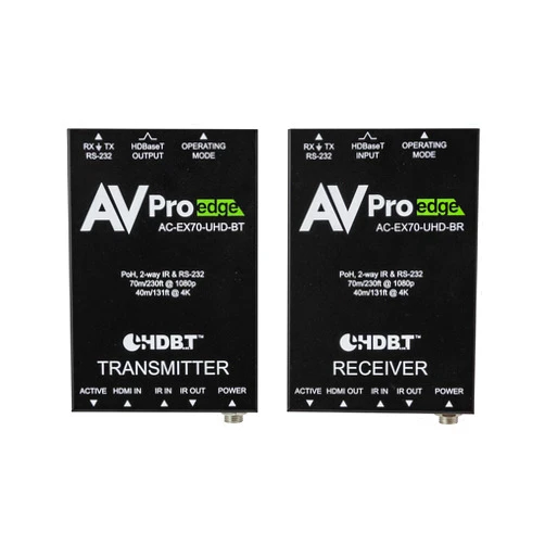 AVPro Edge AC-EX70-UHD-BKT 4K Extender Set