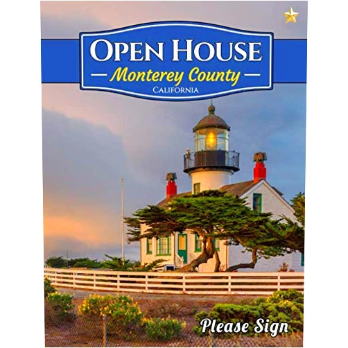 By Lisa Marie Smith (Author) Monterey County Open House: A Guest Book for Monterey County, California for Real Estate Professionals and People who want to sell their homes.
