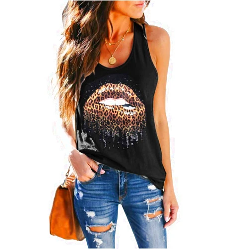 ETCYY Tank Tops for Women Tie-Dyed Workout Yoga Summer Tops Sleeveless Athletic Tops Loose Fit Shirts