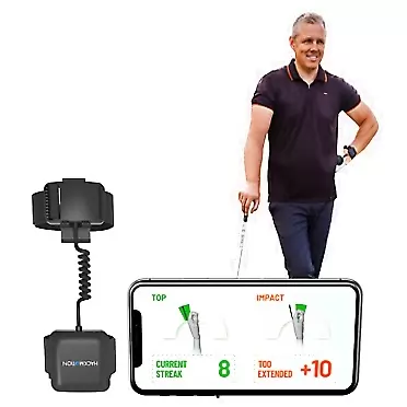 Hackmotion Core – Golf Swing and Wrist Angle Training Aid – Improve Clubface Control and Full Swing Consistency
