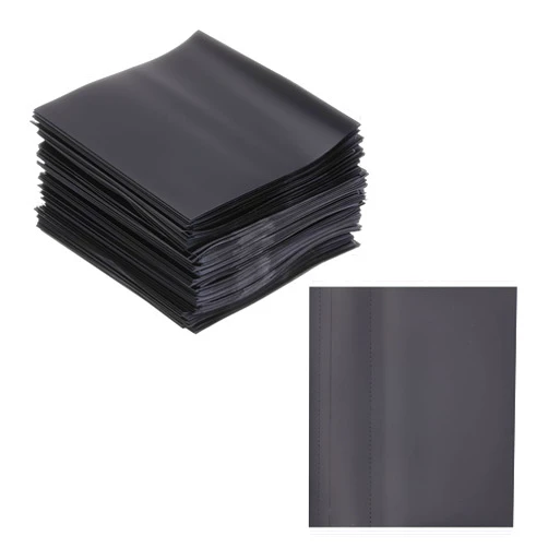 PATIKIL 45x52mm PVC Perforated Shrink Bands, 500Pcs 0.05 mm/2 Mil Thickened Heat Shrink Seal Wrap Fit for 3/4