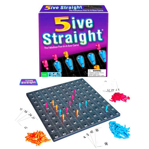 5ive Straight Board Game