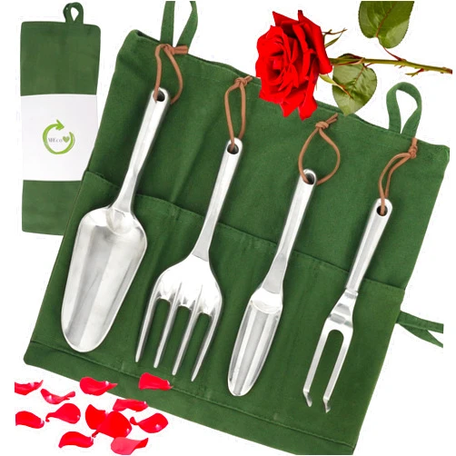 MiEco Gardening Hand Tools, Garden Hand Held Tools. Stylish Yard Tools and Garden Hand Tools, Ideal Gifts for Gardeners. Perfect Garden Kit for Any Gardening Projects.