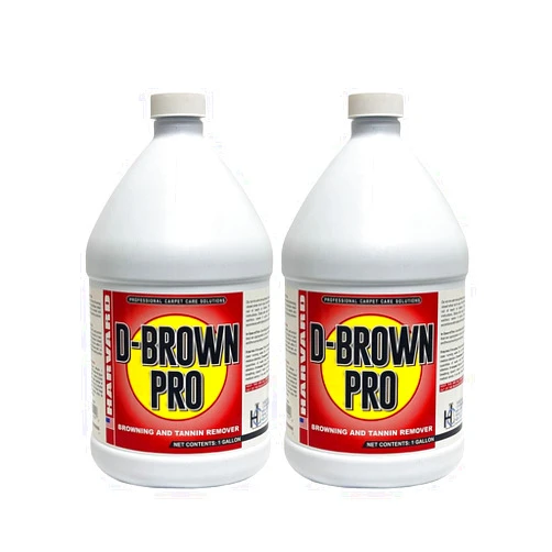 Harvard Chemical D-Brown Pro Browning and Tannin Stain Remover 1 GAL [SET OF 2]