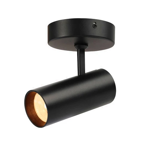 Marknice LED Dimmable Ceiling Spotlight Adjustable Angle 4.72’‘ Flush Mounted Directional Spot Light Aluminum Indoor Monopoint Light Accent for Living Room Painting CRI 98 12W 3000K Matte Black