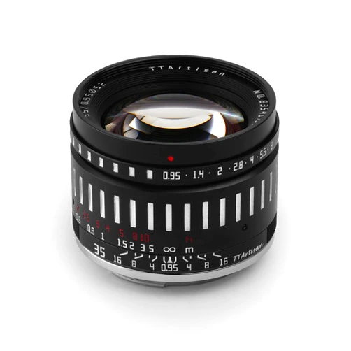 TTArtisan 35mm F0.95 APS-C Large Aperture Manual Focus Mirrorless Cameras Lens for FX Mount Compatible with X-A10 X-A20 X-A3 X-A5