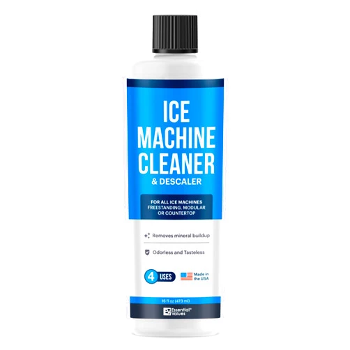 Essential Values Ice Machine Cleaner and Descaler 16 fl oz Descaler | Ice Maker Cleaner Compatible with All Major Brands (Scotsman, KitchenAid, Affresh, Opal, Manitowoc)