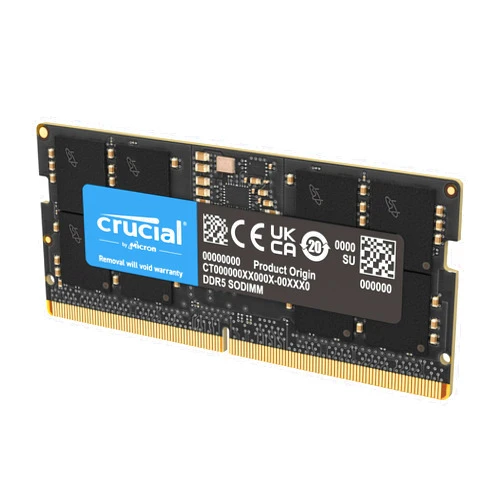 Crucial 16GB DDR5 RAM 5600MHz (or 5200 MHz or 4800 MHz) Desktop Memory, UDIMM 288-Pin, Compatible with Intel Core and AMD Ryzen Processors CT16G56C46U5