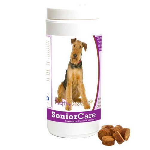 Healthy Breeds Airedale Terrier Senior Dog Care Soft Chews 100 Count