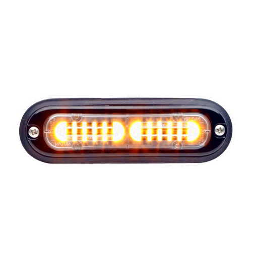 Whelen, Ultra Thin, ION, T-Series, Super-LED, Flush Surface Mount, Light Head, Amber, Part# TLIA