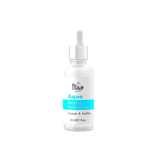FARMASI Dr. C. Tuna Aqua Boosting Hydra Drops, Hydrating & Brightening Face Serum with Sea Water Complex, Reduce Fine Lines & Wrinkles, Dermatologically Tested,1 fl. oz / 30 ml