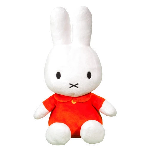 Douglas Miffy Large Classic Red Bunny Rabbit Plush Stuffed Animal