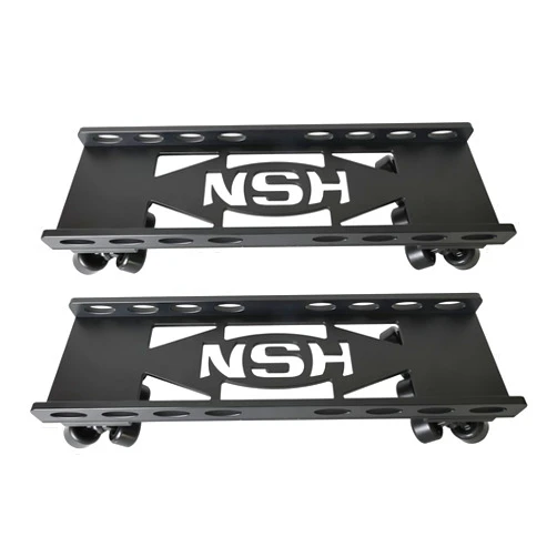 HUPROPHO Skateboard Kit for Doorway Dolly,Suitable to Every Dolly for Straight & Curved Tracks Payload Up to 500kg / 1100lb