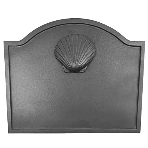 Oakestry Shell Cast Iron Fireback, Small