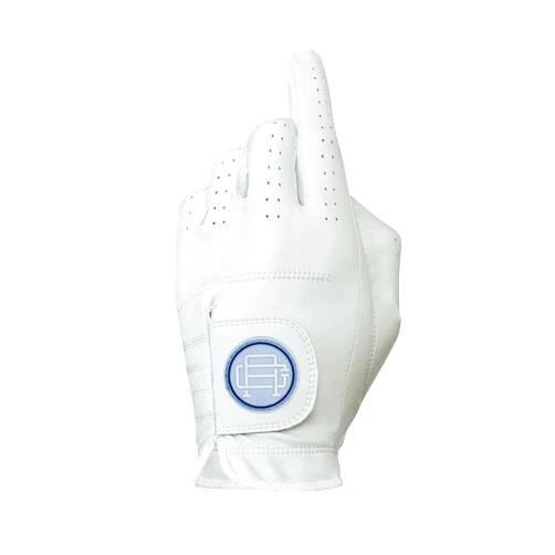ASHER FASHION ASHER Golf Men's Premium Glove Monogram ICE - Medium (goes on Left Hand)