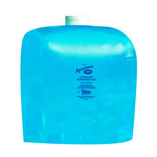 Aquasonic 100 Aquasonic Aquasonic 100 Ultrasound Gel, 5 Liter Refillable Dispenser - Case of 4, 169 Fl Ounce