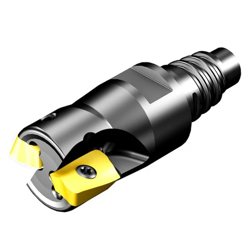 Sandvik Coromant R390-020EH20-11M CoroMill 390 Square Shoulder Milling Cutter, Steel, Right Hand, Threaded Coupling, 20mm Cutting Diameter x 49.5mm Overall Length, 11 Insert Size, 3 Close Pitch (Pack of 1)