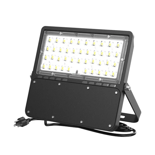 LANGQII LED Flood Light Outdoor- LED Stadium Lights- 150W 22500 Lumens 5000K IP66 Waterproof for Squares, Backyard, Factories & Arena etc.ETL Listed.