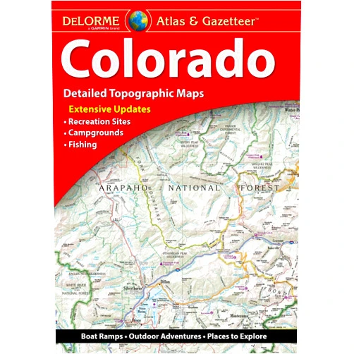 Delorme Atlas & Gazetteer: Colorado