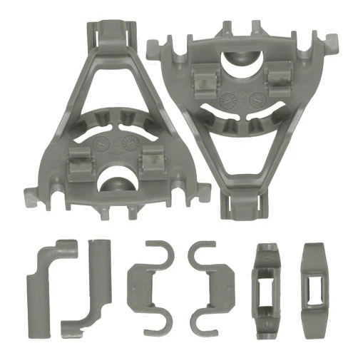 PartsBroz 00428344 Lower Rack Tine Clip Kit - Compatible with Bosch Thermador Kenmore Gaggenau Dishwasher - Replaces AP5263608 00418499 00420199 1999096 418499 AH3498606 EA3498606 PS3498606 PS8714310