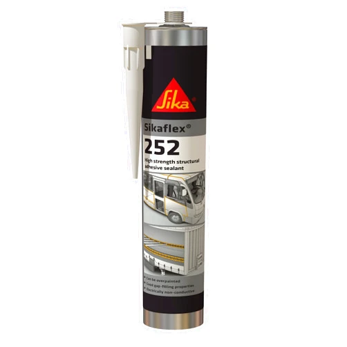 Sika - 1375 - Sikaflex 252 - Glue for Camping Cars and Converted Vans Accessories, white, 1375