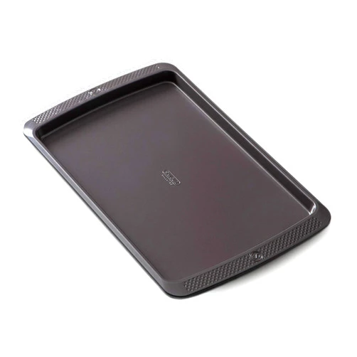 SAVEUR SELECTS Rimmed Baking Sheet, 11-Inch by 17-Inch, Non-stick, Warp-resistant Carbon Steel, Dishwasher Safe, Artisan Bakeware Series
