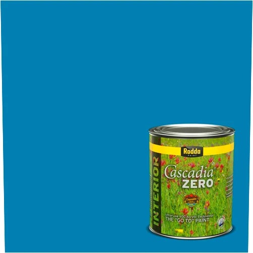 Rodda Paint CASCADIA ZERO Interior Flat Paint & Primer in One, Quart, Job's Tears